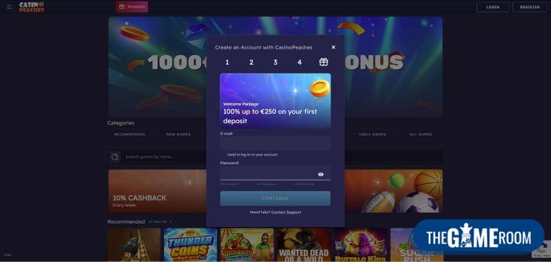 Registratie bij casino voor gratis spins
